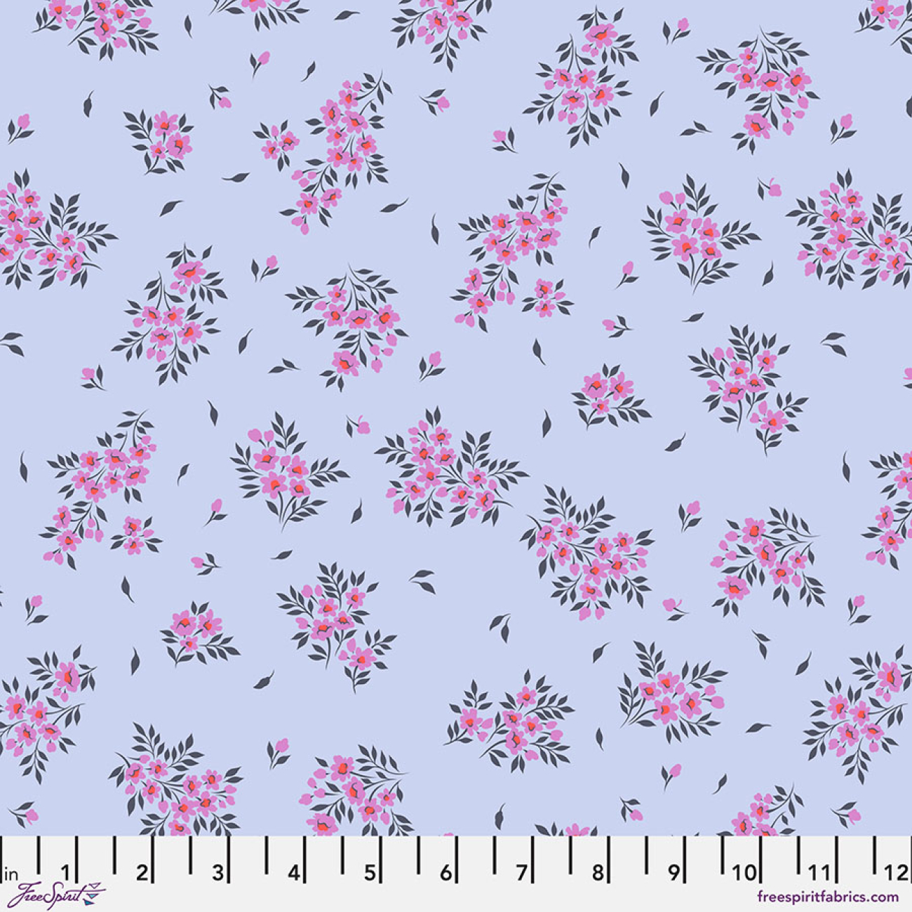 Tula Pink - Tula Pink True Colors - What a Ditz - Frost
